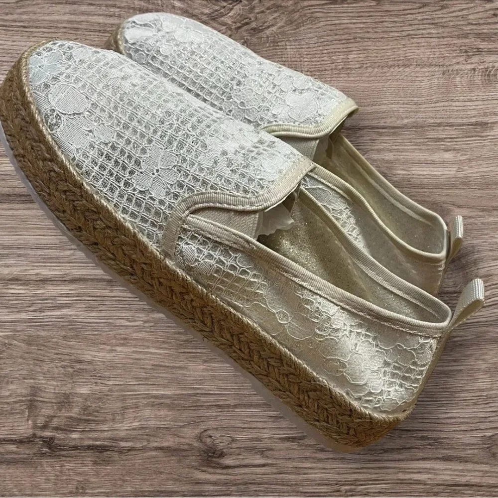 Women's Casual Comfortable Platform Loafers Slip On Round Toe Walking Shoe sz 39